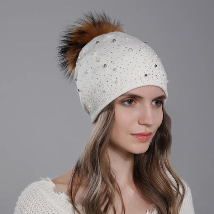 Bonnet en tricot fin pour femme : léger et élégant - Noir - Ajustable (du 54 au 59) | La boutique du chapeau