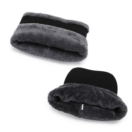 Bonnet épais et chaud - Bleu - Ajustable (du 54 au 59) | La boutique du chapeau