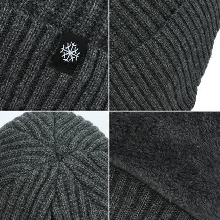 Bonnet et cache - cou doublé - Ensemble bleu - Ajustable (du 54 au 59) | La boutique du chapeau
