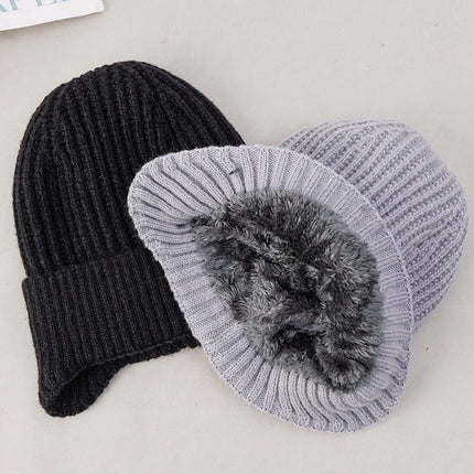 Bonnet et cache - cou doublé - Ensemble bleu - Ajustable (du 54 au 59) | La boutique du chapeau