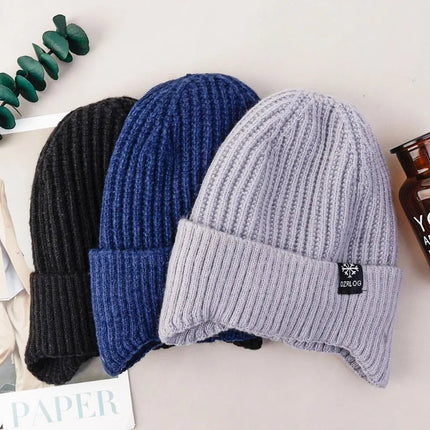 Bonnet et cache - cou doublé - Bonnet gris - Ajustable (du 54 au 59) | La boutique du chapeau