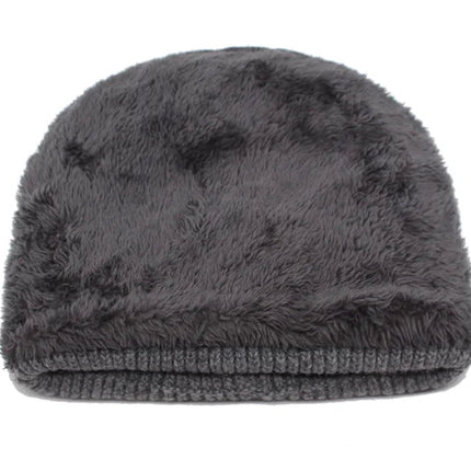 Bonnet et cache - cou en laine pour homme - Bonnet noir - Ajustable (du 54 au 59) | La boutique du chapeau