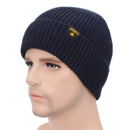 Bonnet et cache - cou en laine pour homme - Bonnet bleu - Ajustable (du 54 au 59) | La boutique du chapeau