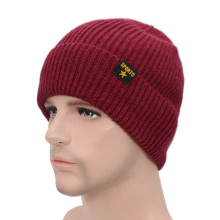 Bonnet et cache - cou en laine pour homme - Bonnet noir - Ajustable (du 54 au 59) | La boutique du chapeau