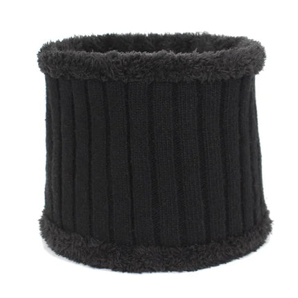 Bonnet et cache - cou en laine pour homme - Ensemble gris - Ajustable (du 54 au 59) | La boutique du chapeau