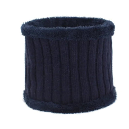 Bonnet et cache - cou en laine pour homme - Bonnet noir - Ajustable (du 54 au 59) | La boutique du chapeau