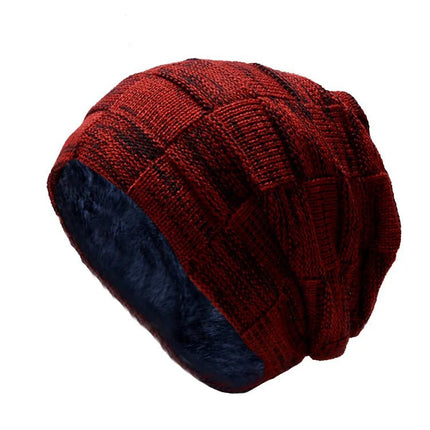 Bonnet et cache - cou pour homme - Bleu - Ajustable (du 54 au 59) | La boutique du chapeau