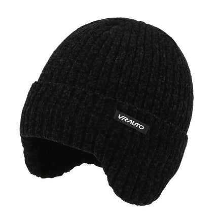 Bonnet et protége cou doublé polaire - Café - Ajustable (du 54 au 59) | La boutique du chapeau