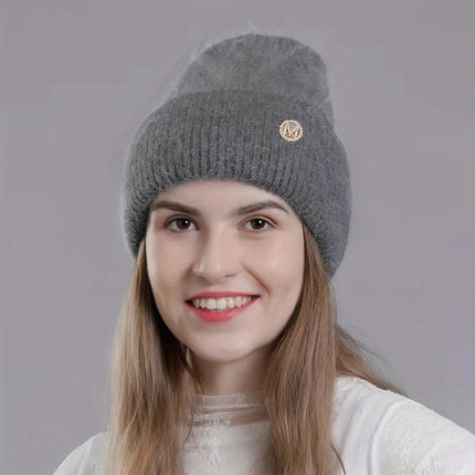 Bonnet femme de couleur unie - Gris - Ajustable (du 54 au 59) | La boutique du chapeau
