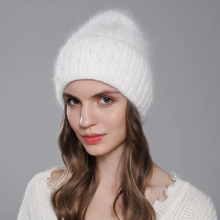 Bonnet femme élégant - Rose - Ajustable (du 54 au 59) | La boutique du chapeau