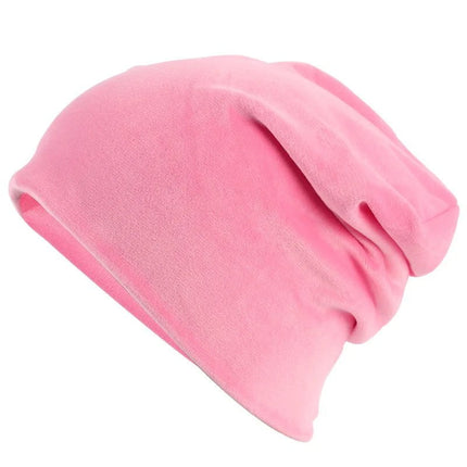 Bonnet femme en velours - Rose 2 - Ajustable (du 54 au 59) | La boutique du chapeau
