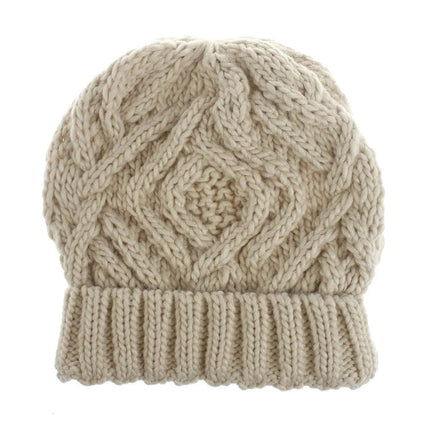 Bonnet femme épais et extensible - Jaune - Ajustable (du 54 au 59) | La boutique du chapeau