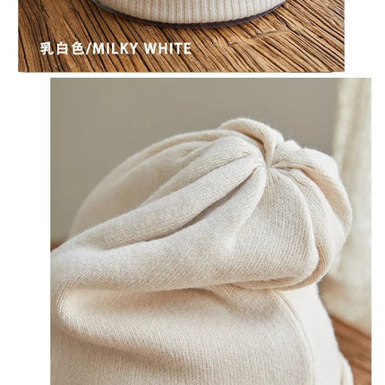 Bonnet femme tendance - Blanc - Ajustable (du 54 au 59) | La boutique du chapeau