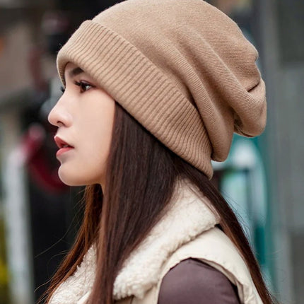 Bonnet femme tendance - kaki - Ajustable (du 54 au 59) | La boutique du chapeau
