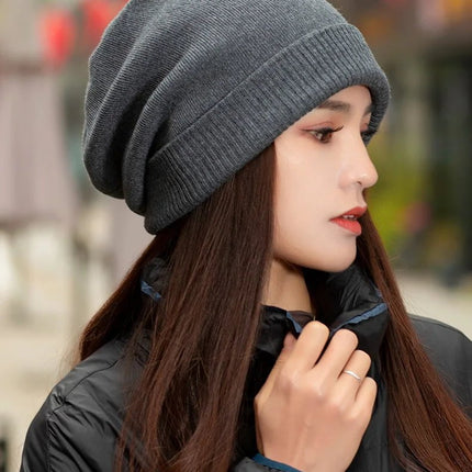 Bonnet femme tendance - Blanc - Ajustable (du 54 au 59) | La boutique du chapeau