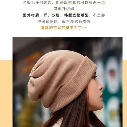 Bonnet femme tendance - Blanc - Ajustable (du 54 au 59) | La boutique du chapeau