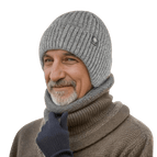 Bonnet gris / Ajustable (du 54 au 59)