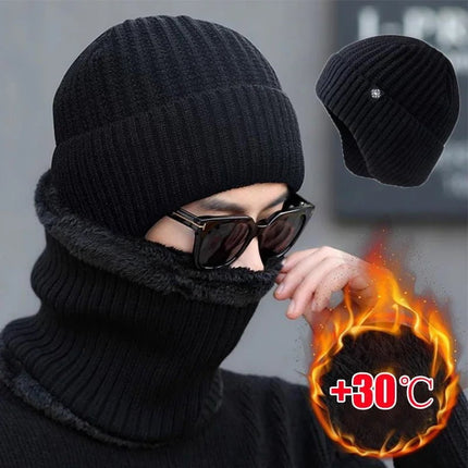 Bonnet homme chaud et épais - Bonnet gris - Ajustable (du 54 au 59) | La boutique du chapeau