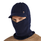 Bonnet homme et protége cou - Bleu - Ajustable (du 54 au 59) | La boutique du chapeau