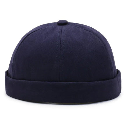 Bonnet homme tendance en coton - Bleu - Ajustable (du 54 au 59) | La boutique du chapeau