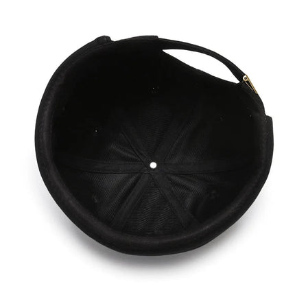 Bonnet homme tendance en coton - Gris foncé - Ajustable (du 54 au 59) | La boutique du chapeau