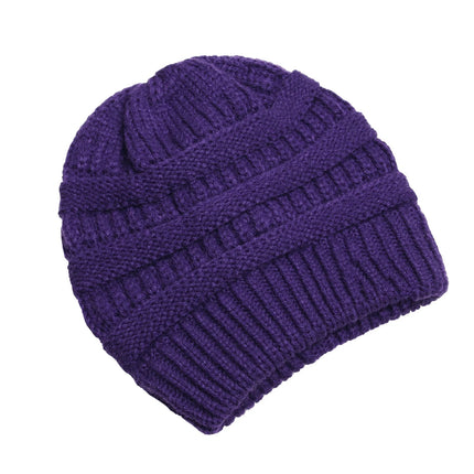 Bonnet pour femme automne - hiver - Violet 2 - Ajustable (du 54 au 59) | La boutique du chapeau