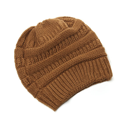 Bonnet pour femme automne - hiver - Café - Ajustable (du 54 au 59) | La boutique du chapeau