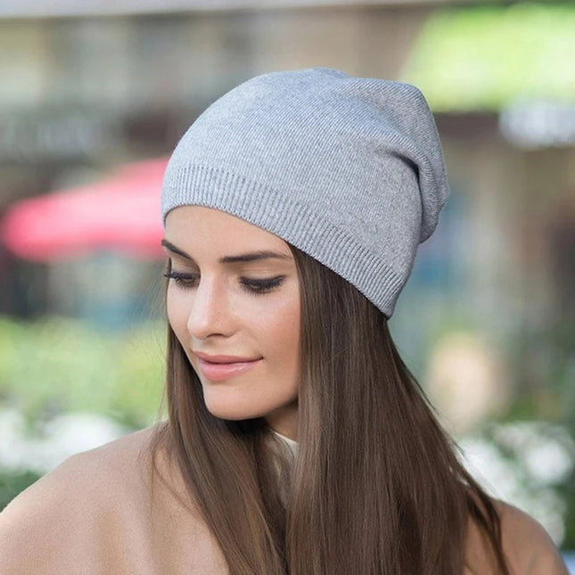 Bonnet pour femme : élégance et chaleur - Gris - Ajustable (du 54 au 59) | La boutique du chapeau