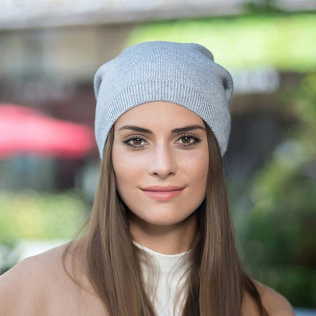 Bonnet pour femme : élégance et chaleur - Gris - Ajustable (du 54 au 59) | La boutique du chapeau