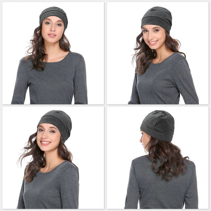 Bonnet pour homme élégant et chaud - Noir - Ajustable (du 54 au 59) | La boutique du chapeau