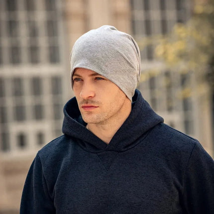 Bonnet pour homme thermique et respirant - Noir - Ajustable (du 54 au 59) | La boutique du chapeau