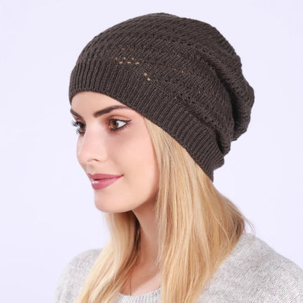 Bonnet tendance pour femme - Gris - Ajustable (du 54 au 59) | La boutique du chapeau