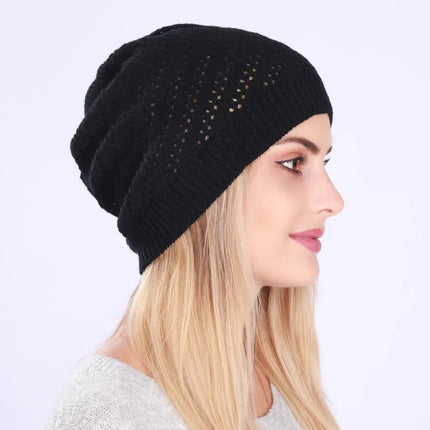 Bonnet tendance pour femme - Blanc - Ajustable (du 54 au 59) | La boutique du chapeau