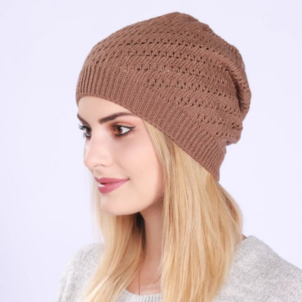 Bonnet tendance pour femme - Kaki - Ajustable (du 54 au 59) | La boutique du chapeau