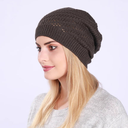 Bonnet tendance pour femme - Noir - Ajustable (du 54 au 59) | La boutique du chapeau
