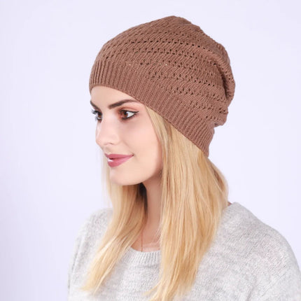 Bonnet tendance pour femme - Noir - Ajustable (du 54 au 59) | La boutique du chapeau