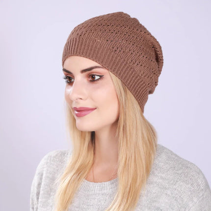 Bonnet tendance pour femme - Noir - Ajustable (du 54 au 59) | La boutique du chapeau