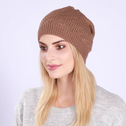 Bonnet tendance pour femme - Noir - Ajustable (du 54 au 59) | La boutique du chapeau