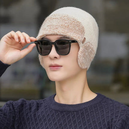 Bonnet tendance pour homme - Beige - Ajustable (du 54 au 59) | La boutique du chapeau