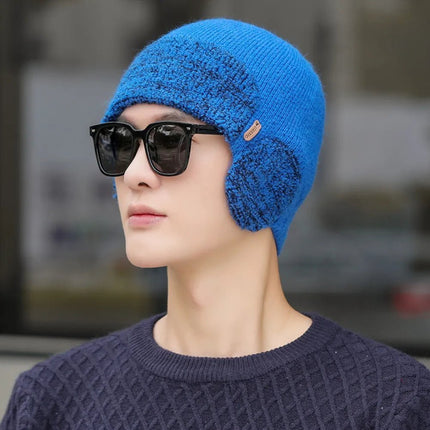 Bonnet tendance pour homme - Bleu - Ajustable (du 54 au 59) | La boutique du chapeau