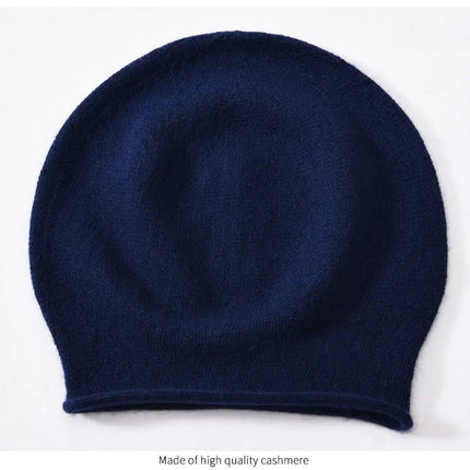 Bonnet tricoté en laine - Bordeau - Ajustable (du 54 au 59) | La boutique du chapeau