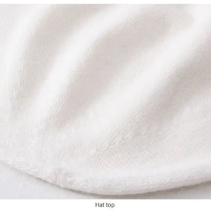 Bonnet tricoté en laine - Bordeau - Ajustable (du 54 au 59) | La boutique du chapeau