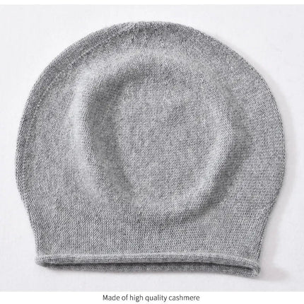 Bonnet tricoté en laine - Bordeau - Ajustable (du 54 au 59) | La boutique du chapeau