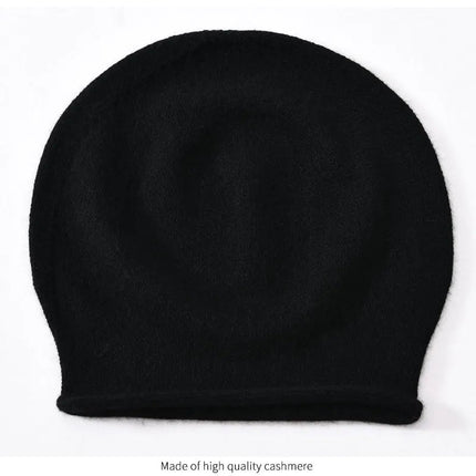 Bonnet tricoté en laine - Bordeau - Ajustable (du 54 au 59) | La boutique du chapeau