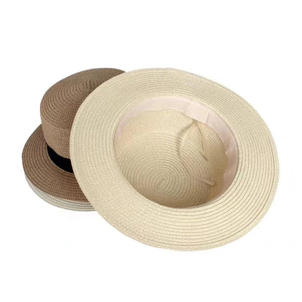 Canotier femme - Beige clair - M (56 - 58cm) | La boutique du chapeau