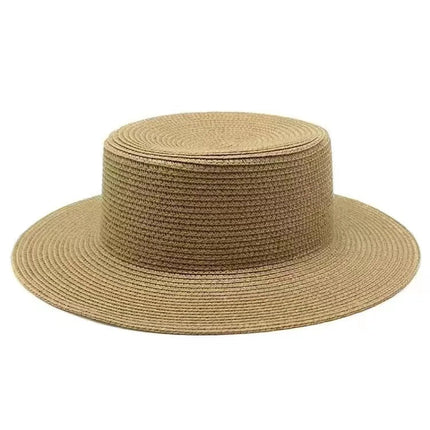 Canotier femme - Khaki - M (56 - 58cm) | La boutique du chapeau