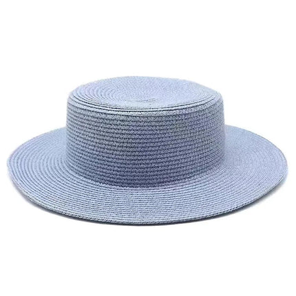 Canotier femme - Blue - M (56 - 58cm) | La boutique du chapeau