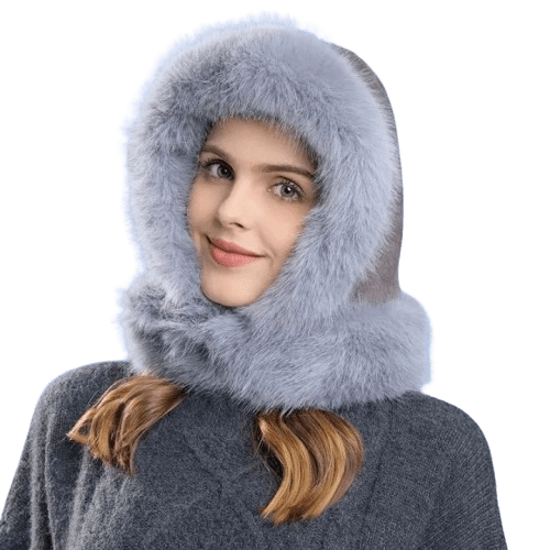 Capuche chapeau foulard - Gris - Ajustable (du 54 au 59) | La boutique du chapeau
