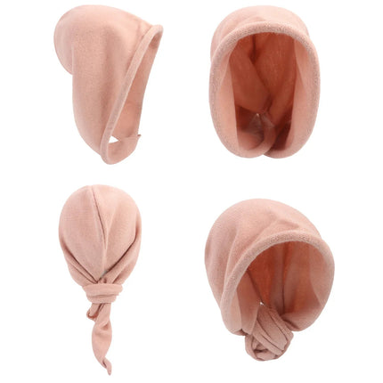 Capuche douce et chaude - Rose - Ajustable (du 54 au 59) | La boutique du chapeau