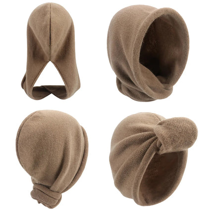 Capuche douce et chaude - Rose - Ajustable (du 54 au 59) | La boutique du chapeau